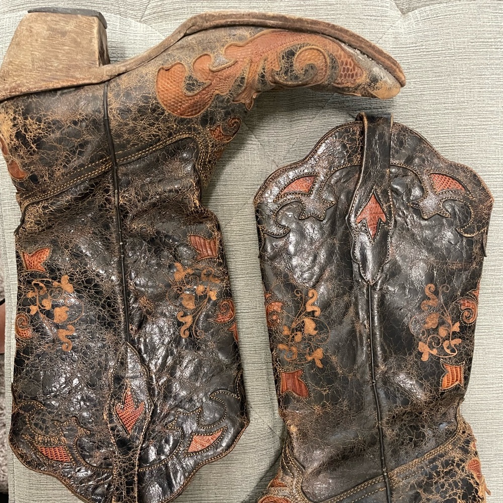 Corral boots.